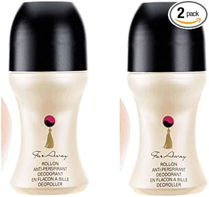 2 X Far Away Roll on Deodorants Avon