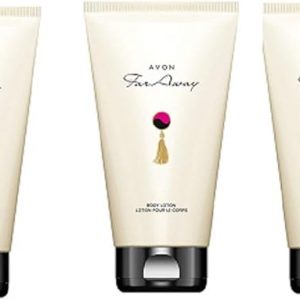 3 x Avon Far Away Skin Softener/Body Lotion 150ml