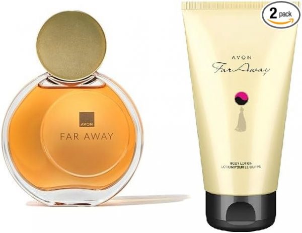AVON Far Away Original Eau de Parfum - 50ml AND Perfumed Body Lotion 150ml Set