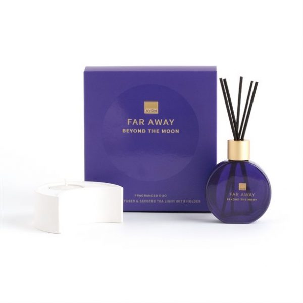 Avon Far Away Beyond the Moon Home Fragrance Gift Set